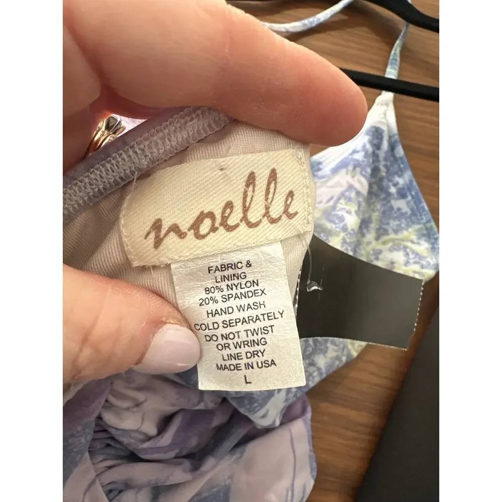 Noelle Floral One Piece Bathing Suit Size L - Picture 6 of 6